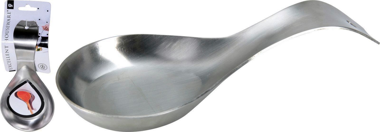 SOPORTE CUCHARA COCINA INOXIDABLE EXCELLENTH 20 CMS.