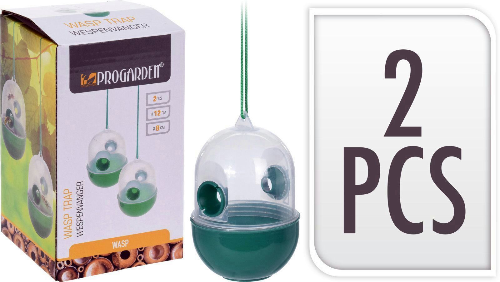 TRAMPA PARA AVISPAS KOOP 8X12CMS. (B/2UD)