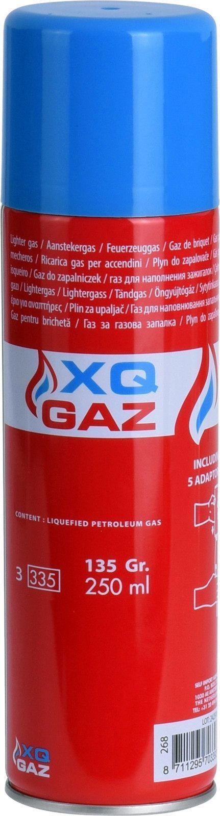 CARTUCHO GAS XQGAZ RECARGA ENCENDEDOR