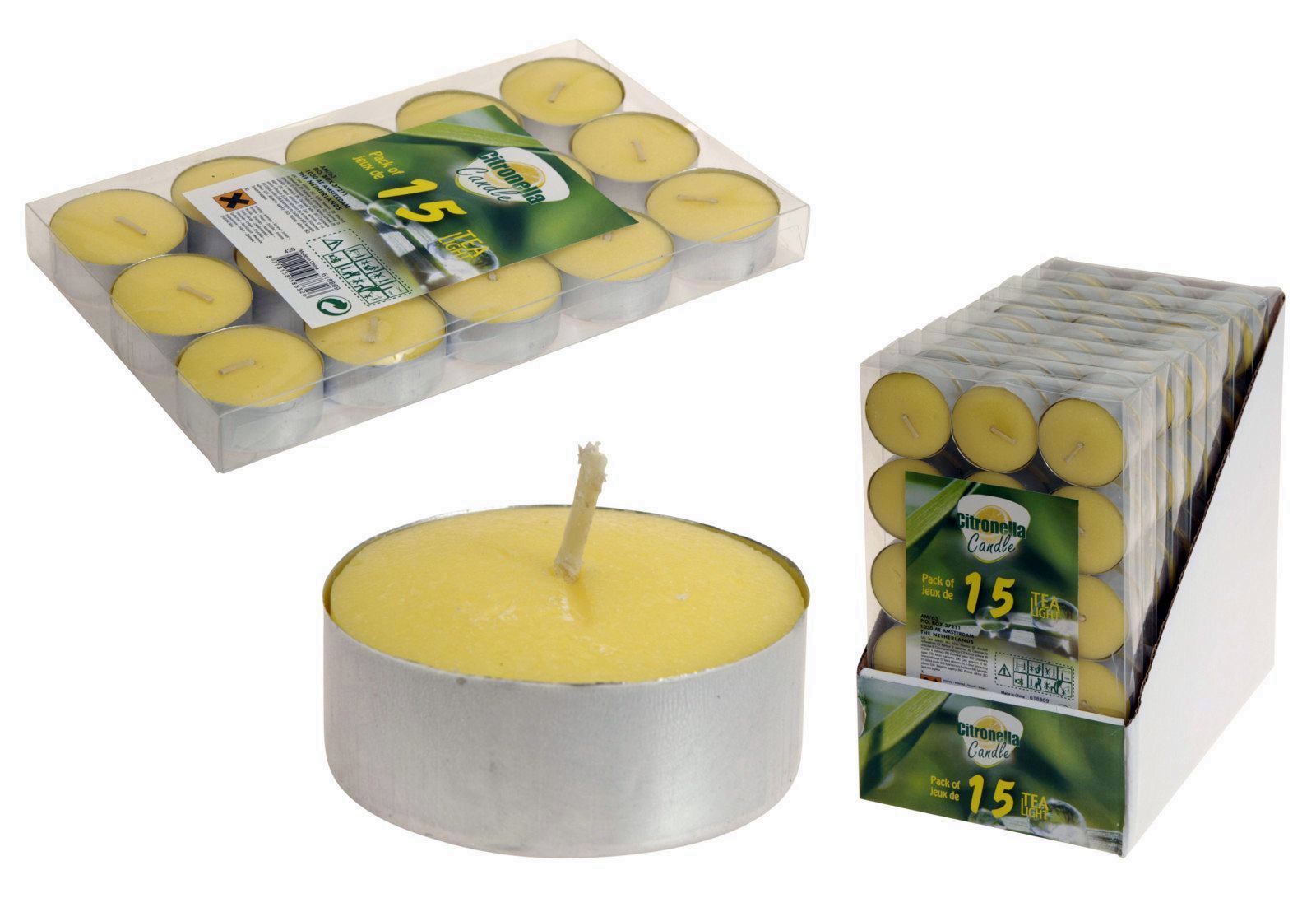 VELA DE CITRONELA KOOP SET 15 UND.