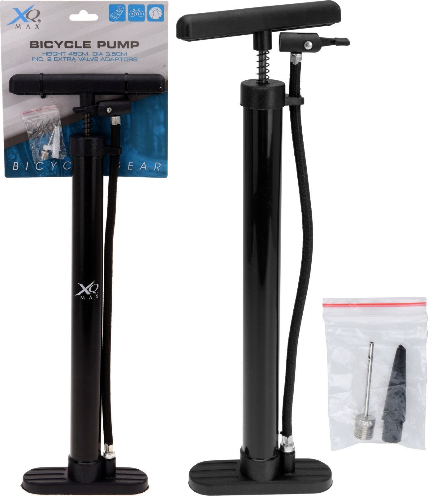 BOMBA DE MANO BICICLETA KOOP 45CMS.