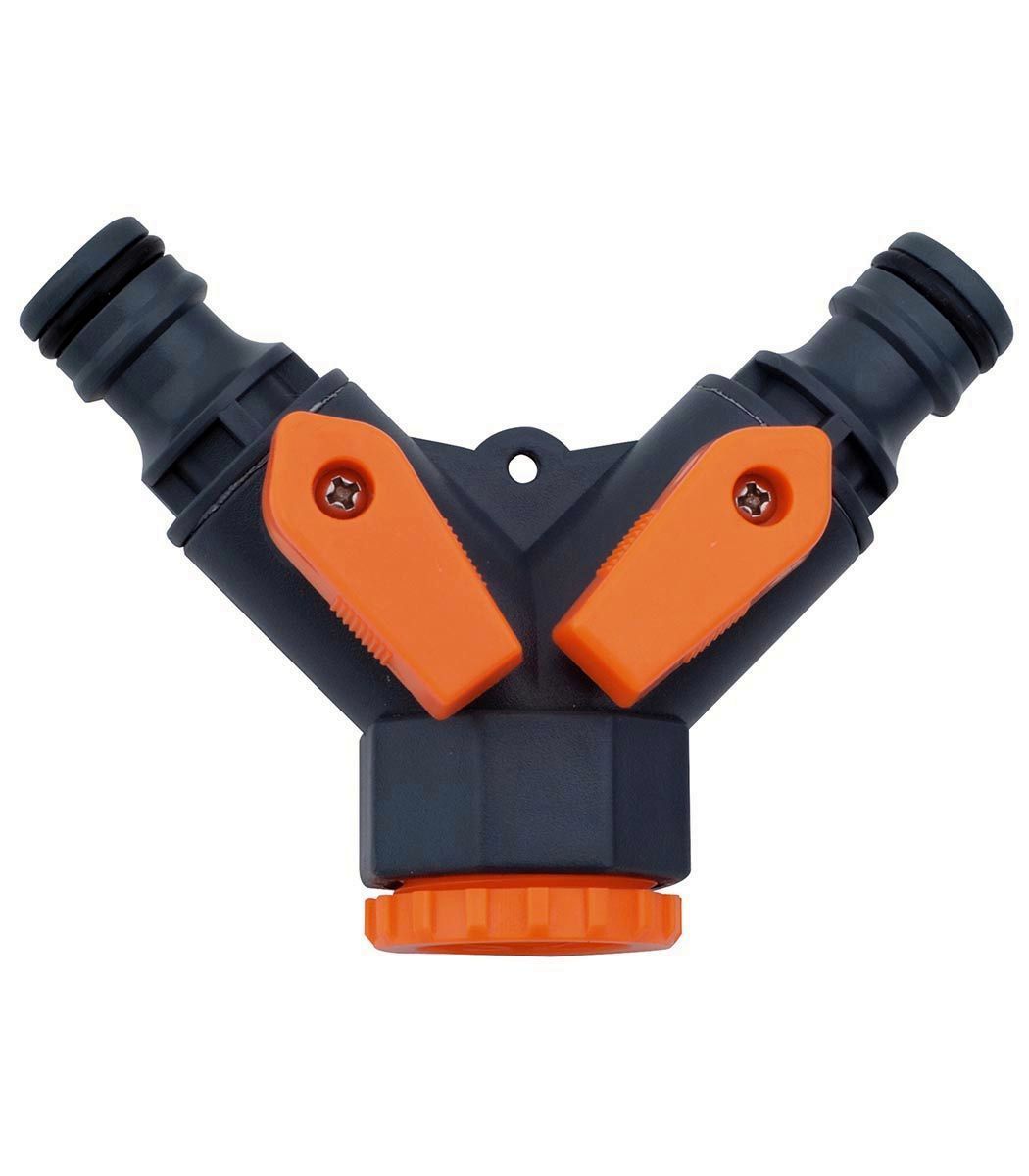 ADAPTADOR ARCOBAÑ DOBLE CON REGULADOR