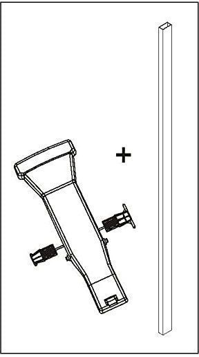 CONJUNTO TAYG BARRA/PEDAL ECO 120 LTS.