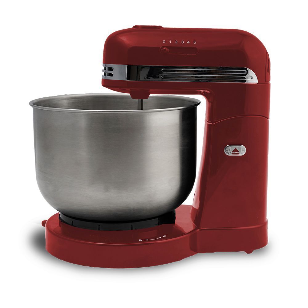 BATIDORA AMASADORA SOGO  350W. 3'5LT. ROJO