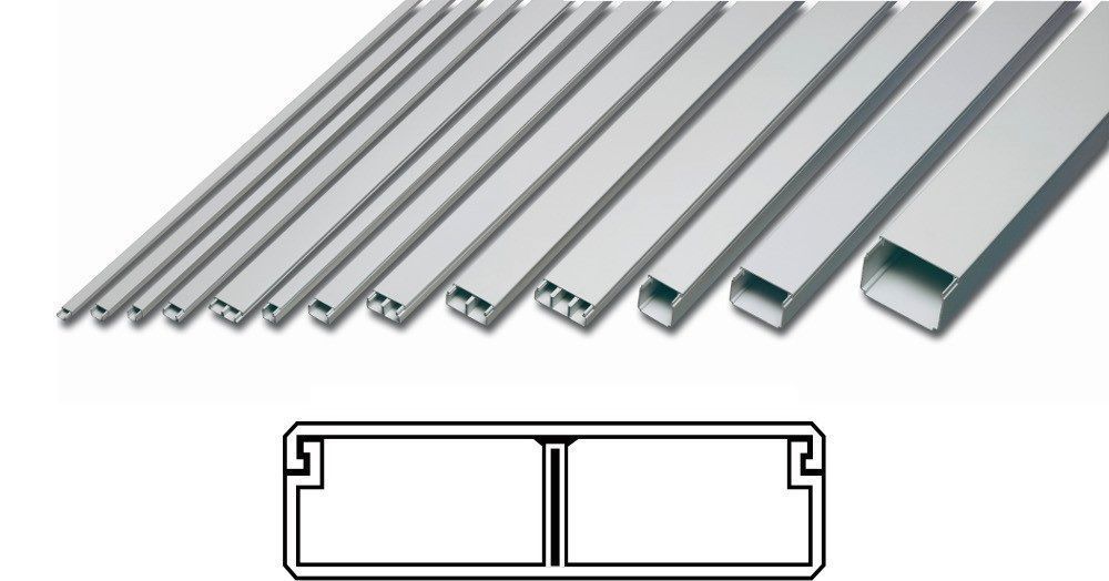 CANALETA 15X30MM. 2MTS. BLANCA
