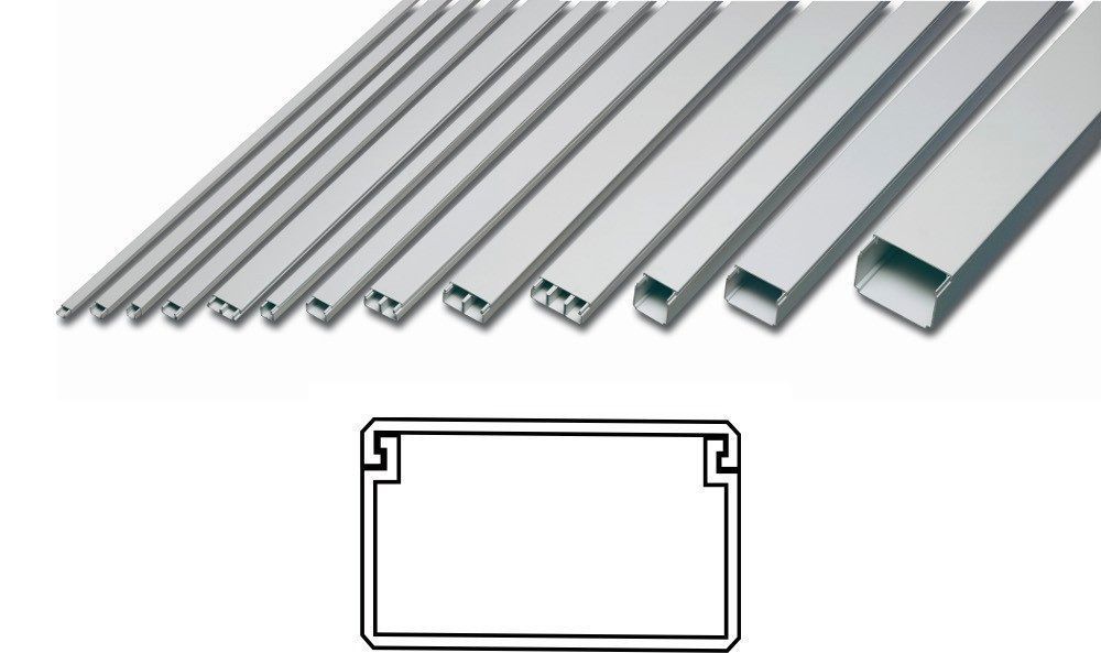 CANALETA 100X60MM. 2MTS. BLANCA