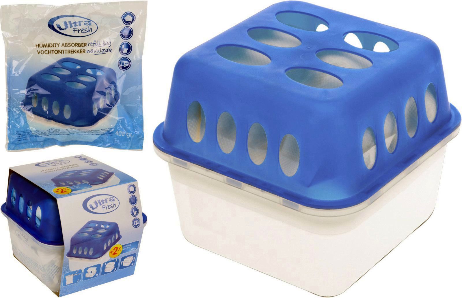 DESHUMIDIFICADOR ULTRAFRESH (2 RECAMBIOS)