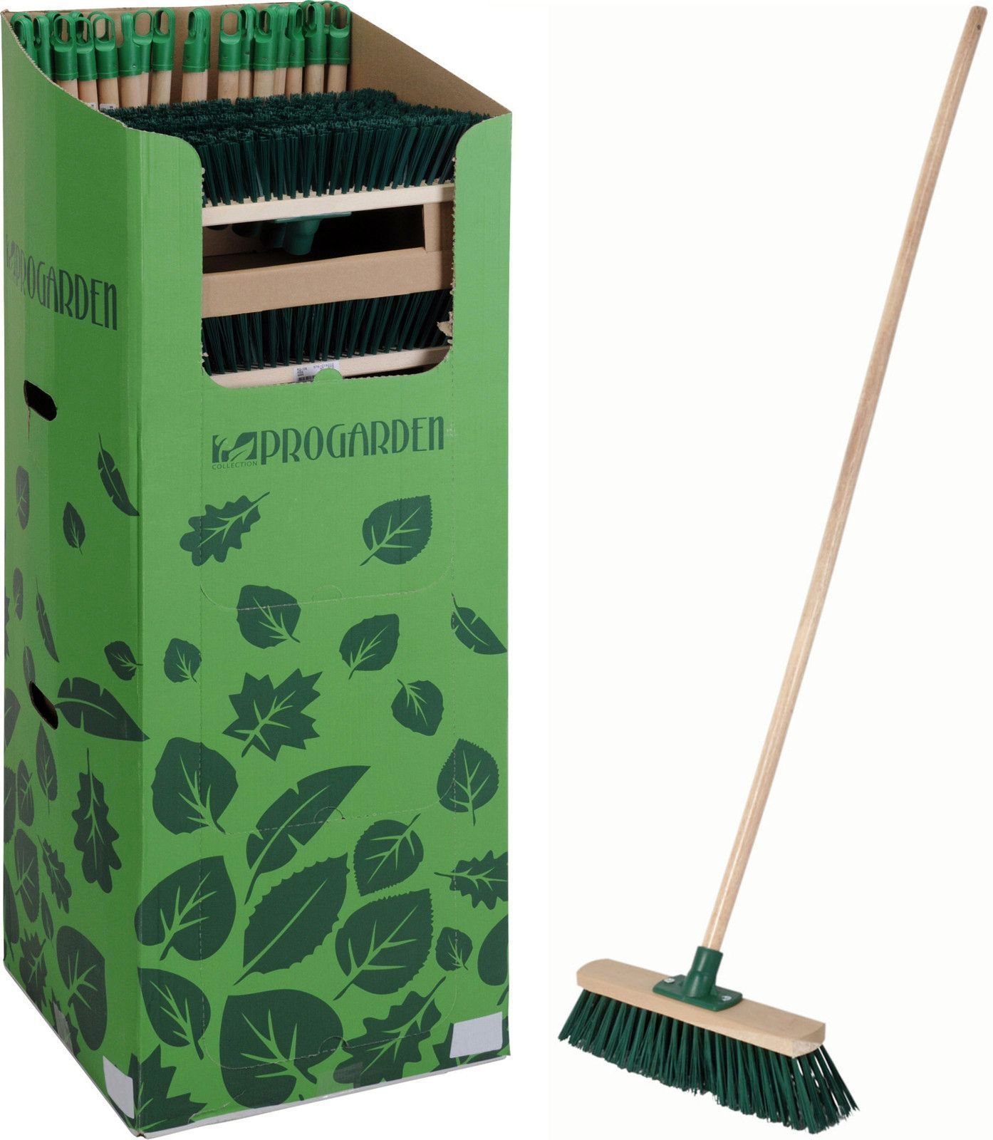 CEPILLO BARRENDERO PROGARDEN 40CMS. CON MANGO