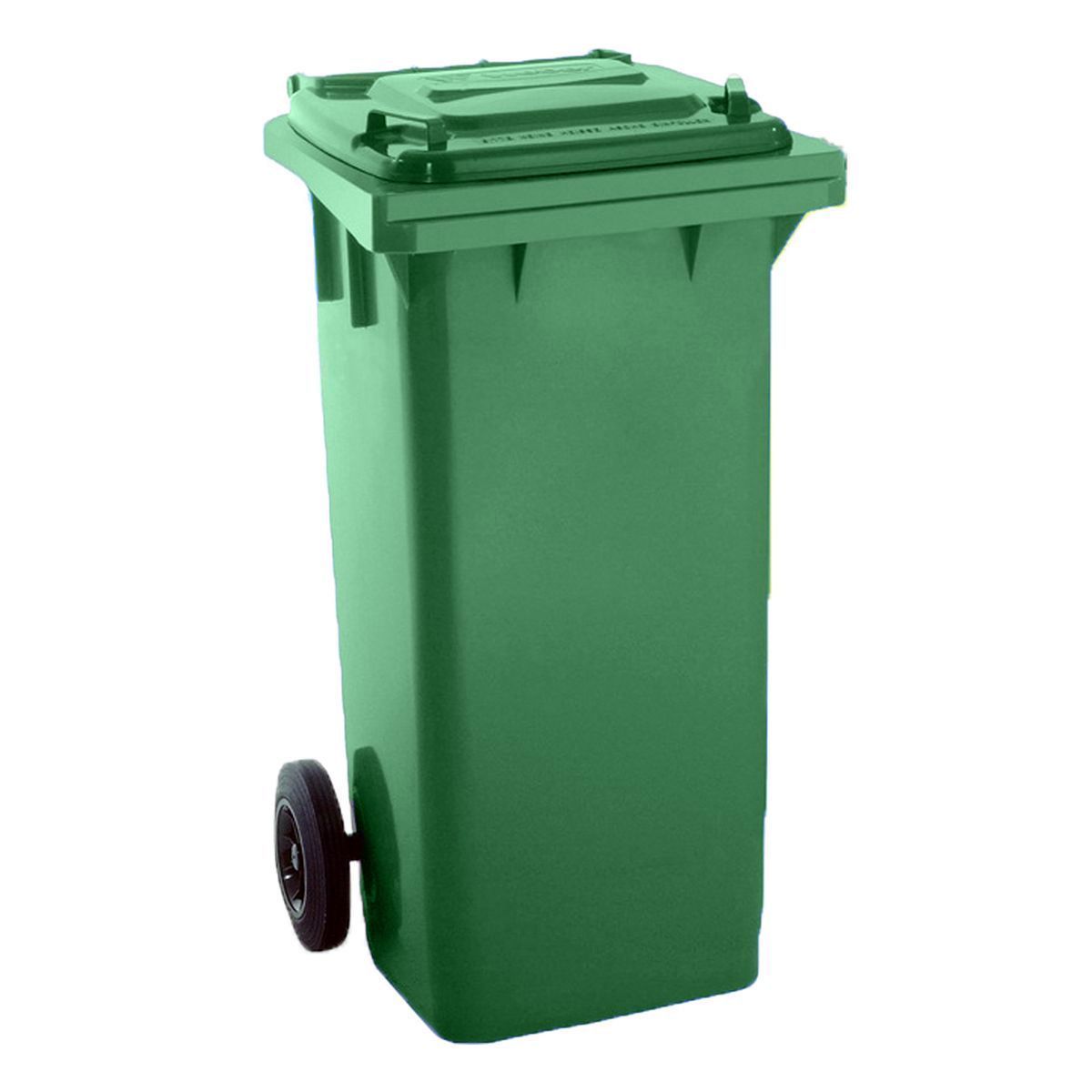 CONTENEDOR MAYA VERDE CON RUEDAS 120 LTS.