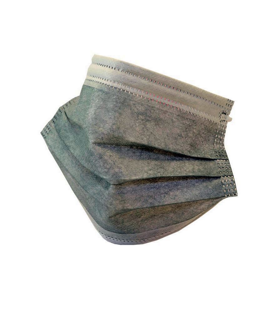 MASCARILLA HIGIENICA GRIS  10UNID.