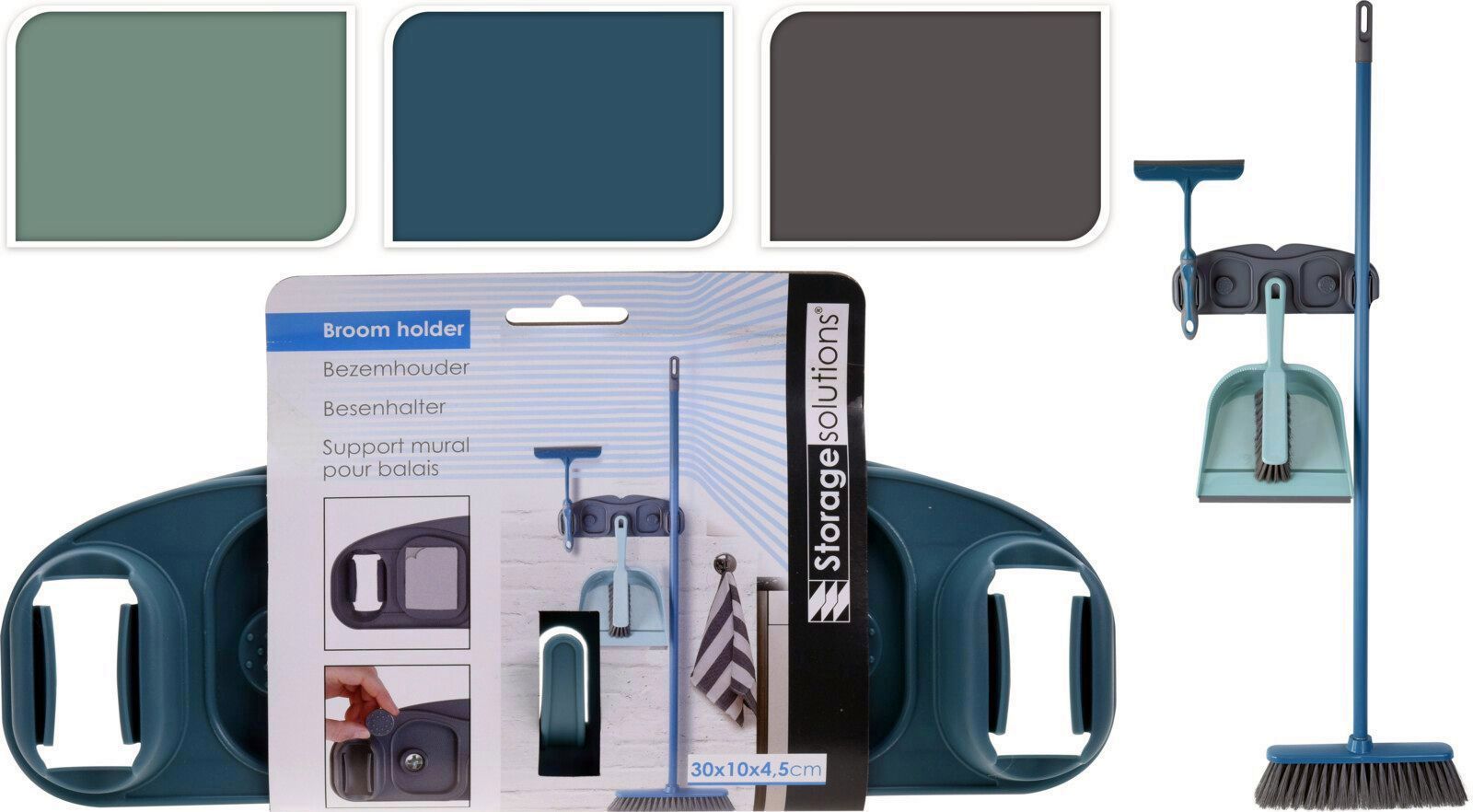COLGADOR ESCOBAS STORAGE SOLUTIONS