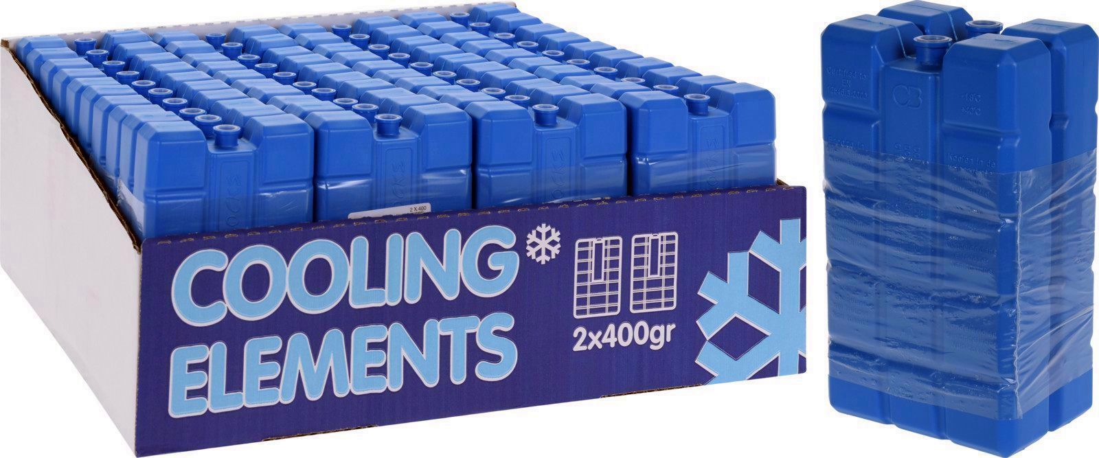 ACUMULADOR DE FRIO COOLING ELEMENTS 400GRS. 2UDS