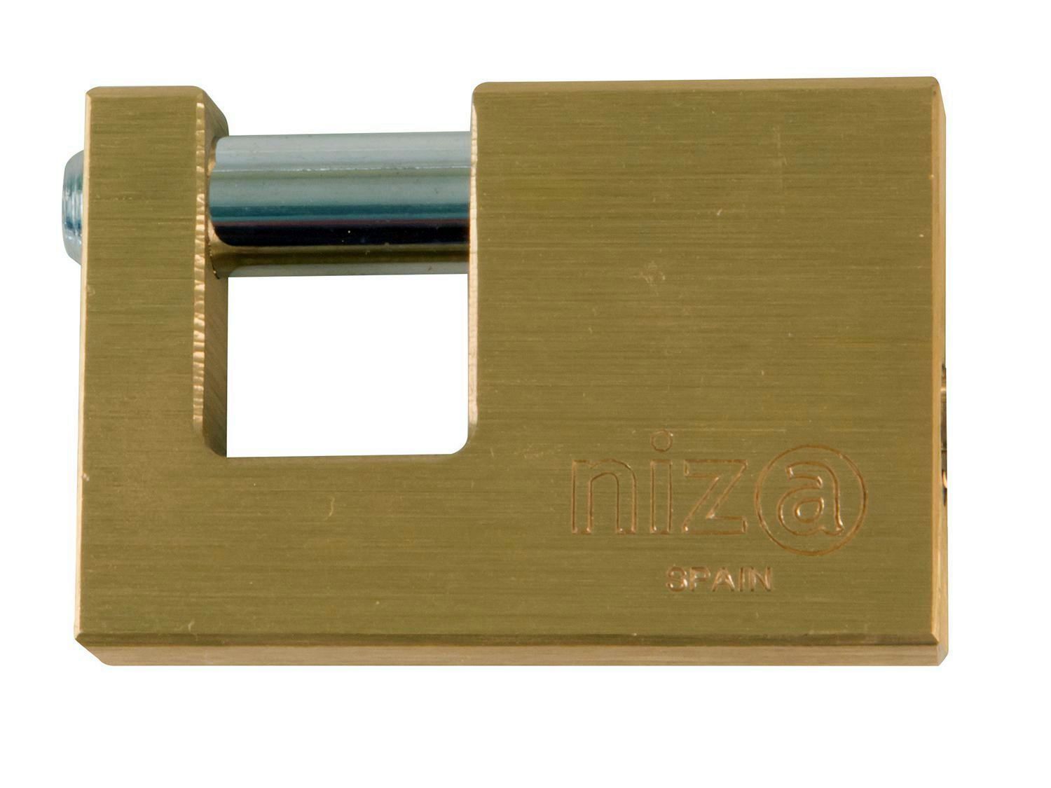 CANDADO AMIG LATON NIZA 20090 MM.FORMA "U".