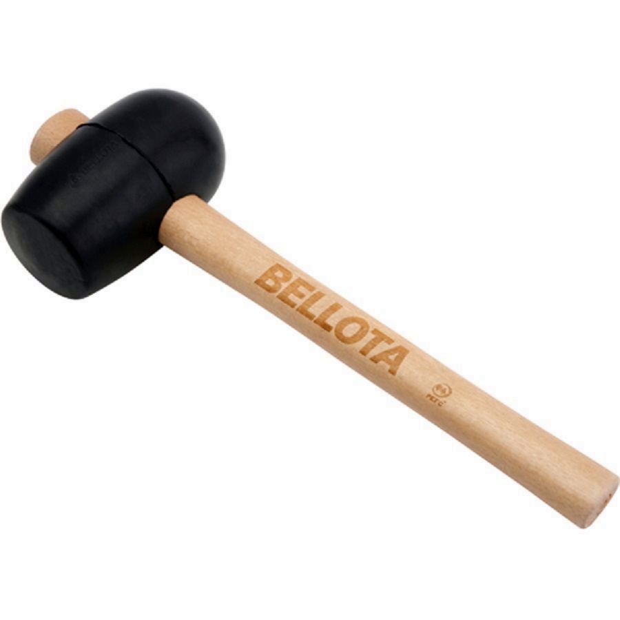 MAZA GOMA NEGRA ENLOSADOR BELLOTA 500 GRS
