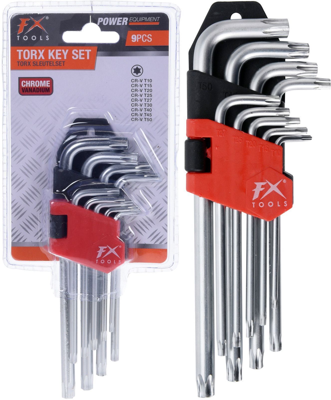 LLAVE TORX FXTOOLS JUEGO 9 UNID.