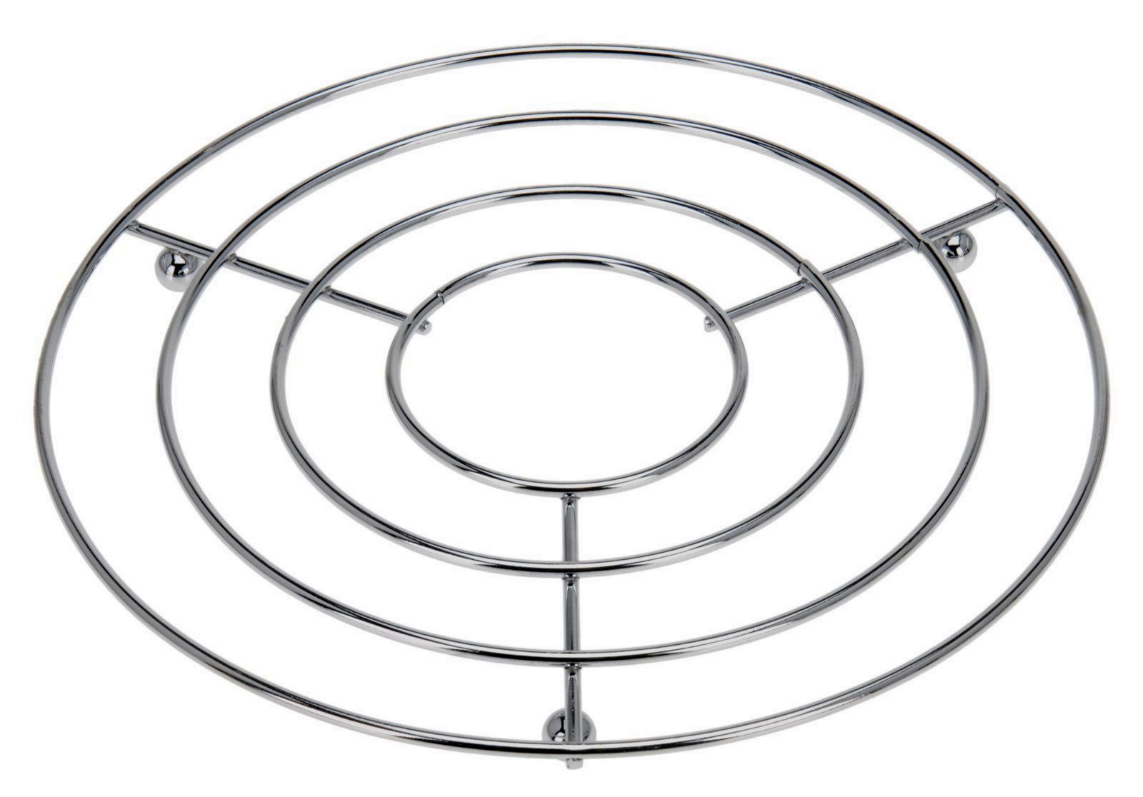 SALVAMANTELES REDONDO CROMADO EXCELLENTH 20CMS.