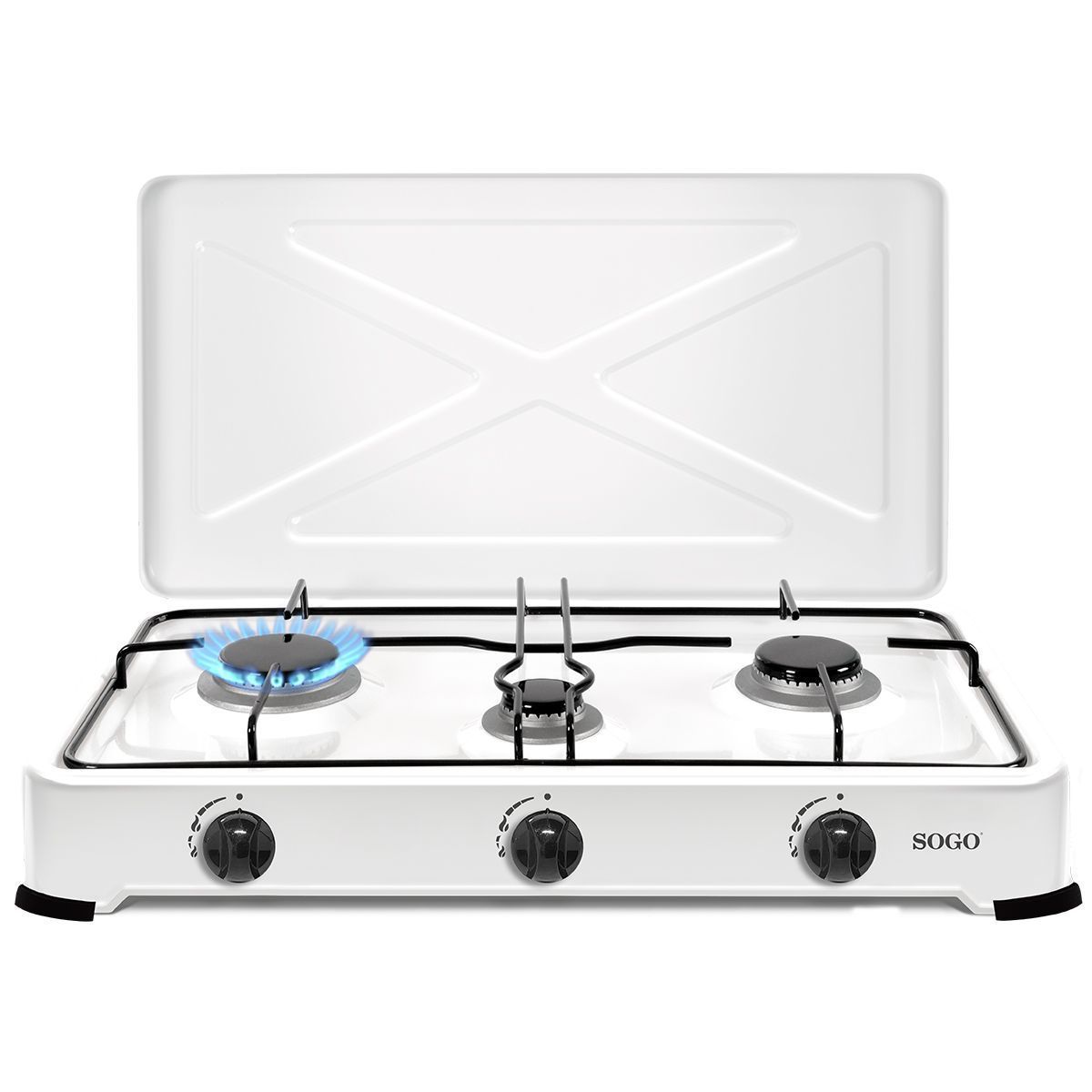 COCINA DE GAS SOGO 3 FUEGOS COCSS10265