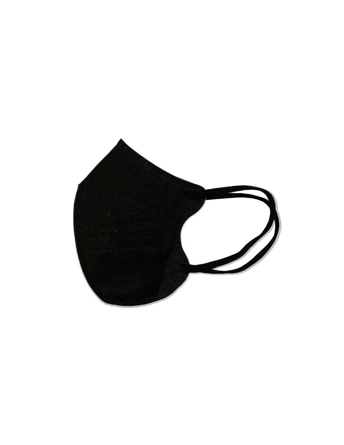 MASCARILLA FFP2 NEGRA INFANTIL (BOLSA 10UDS)