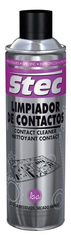 LIMPIA CONTACTOS KRAFFT STEC 500 ML.