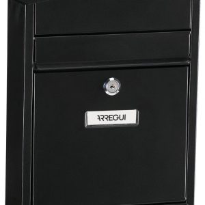 BUZON EXTERIOR ARREGUI COMPACT 204X24MM. NEGRO