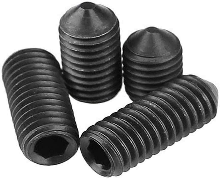 TORNILLO PRISIONERO NEGRO 5X6 (25U) DAMESA