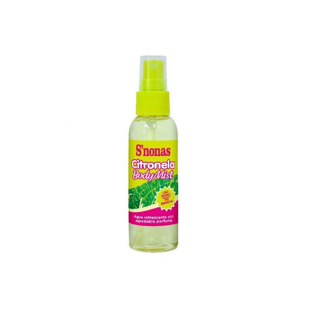 REPELENTE AGUA REFRESCANTE CITRONELA 60ML S'NONAS