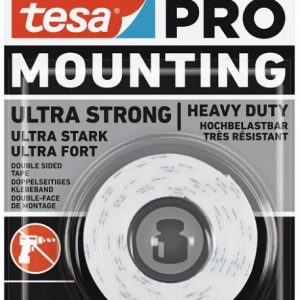 CINTA ADHESIVA TESA MOUNTING ULTRASTRONG 1,5MX19MM