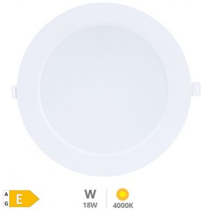 LED DOWN CIRCULAR EMPOTRAR 18W 4200K1450LM BLANCO