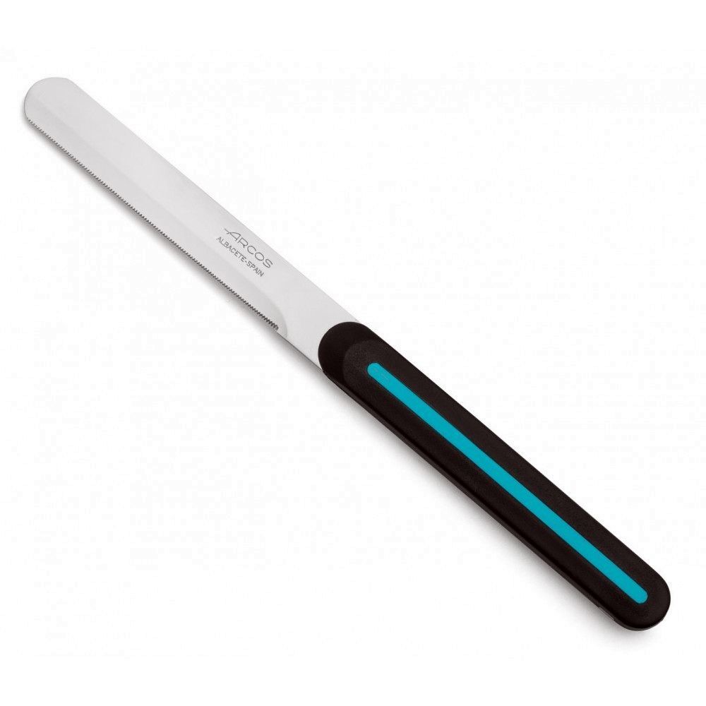 CUCHILLO ARCOS MESA NEGRO/AZUL 373632 (100 MM)