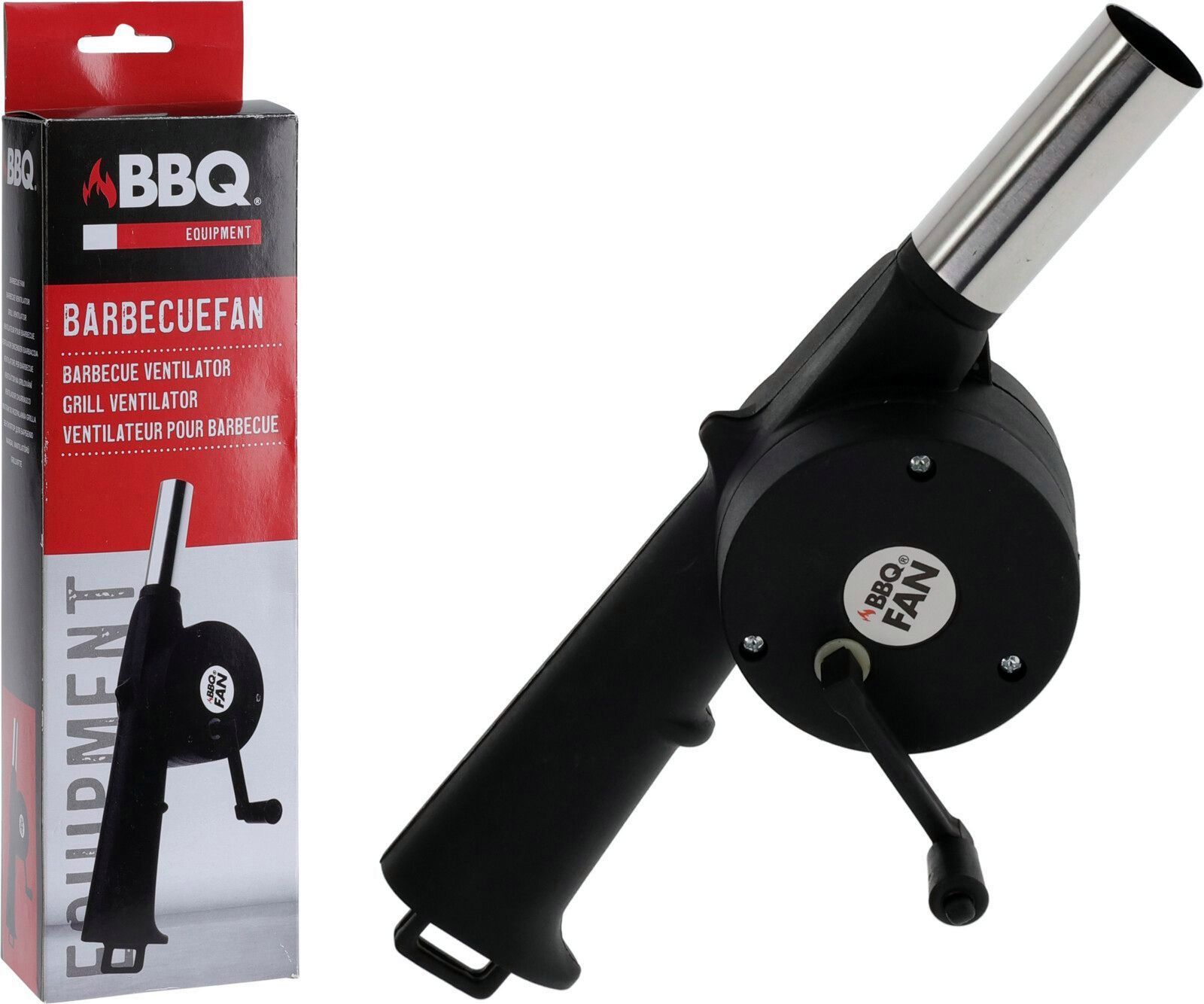 PISTOLA NEGRA DE AIRE PARA BARBACOA BBQ