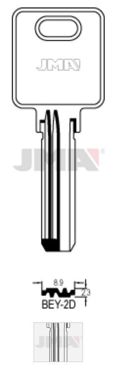 LLAVES BRUTO SEGURIDAD BEY2D    LATON