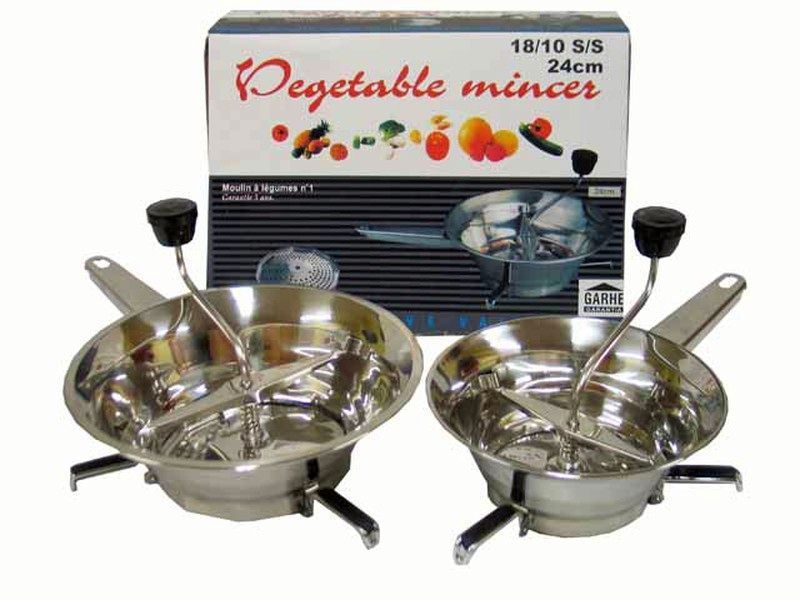 PASAPURES 3 DISCOS INOXIDABLE 18/10 24CM