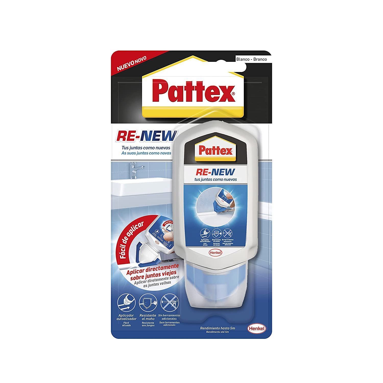 APLICADOR JUNTAS RENEW 80 ML. PATTEX