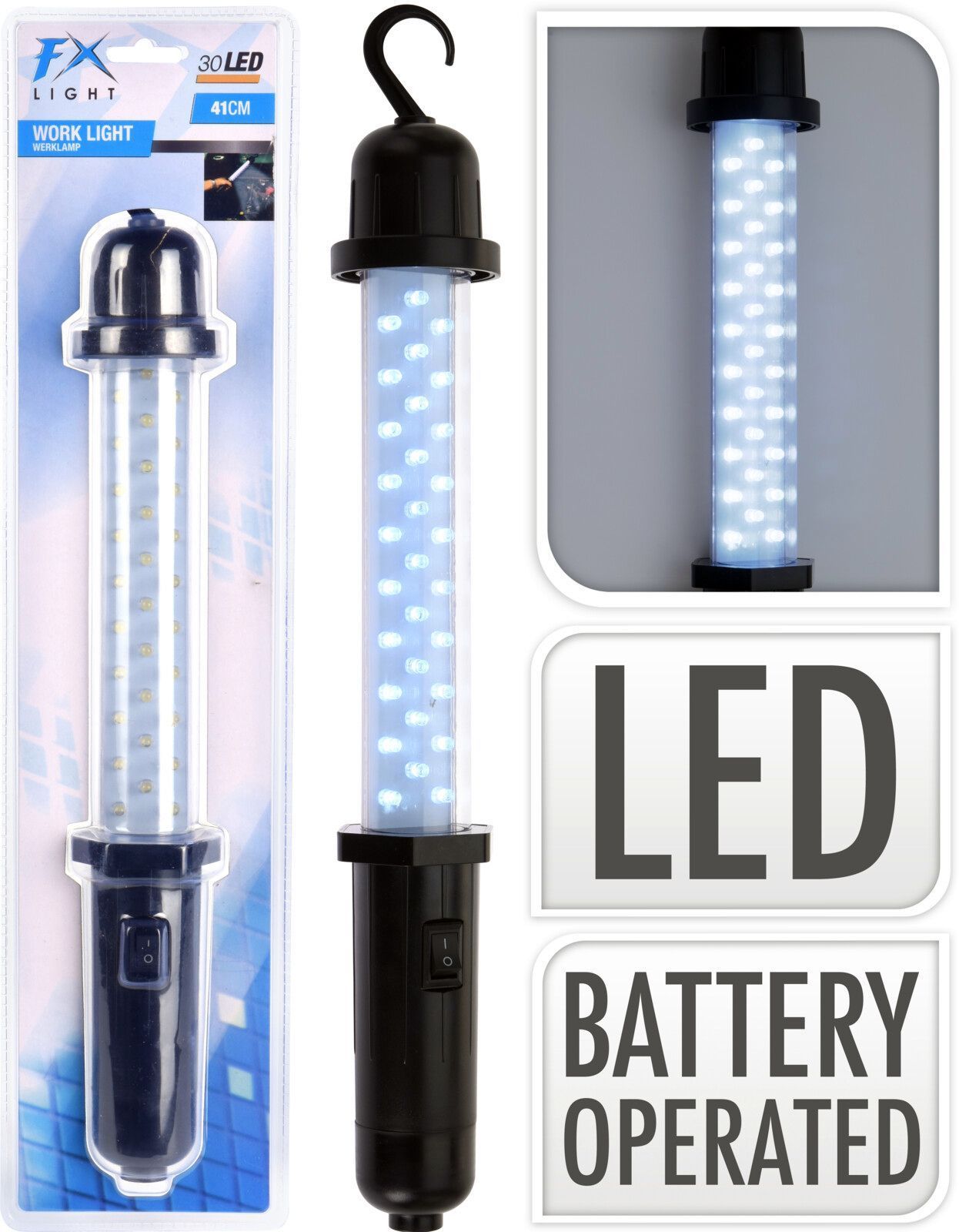 LINTERNA TRABAJO 30 LEDS FXLIGHT