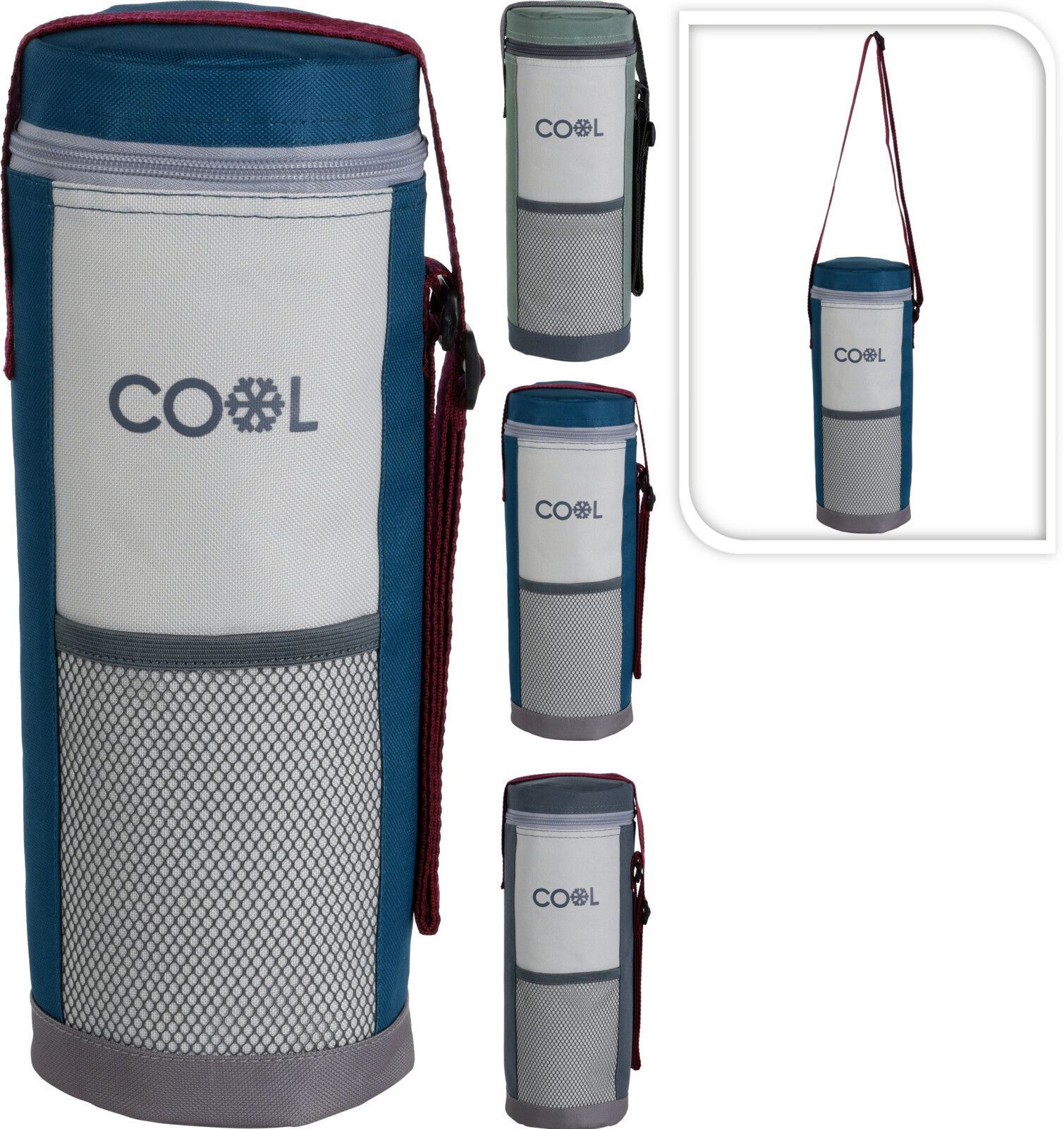 BOLSA NEVERA FLEXIBLE BOTELLA COOLER BAG