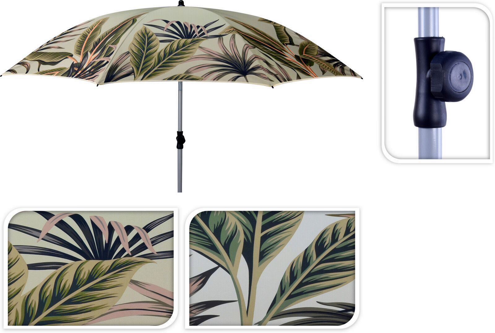 SOMBRILLA PLAYA BEIG ESTAMPADA 200CM. PROBEACH