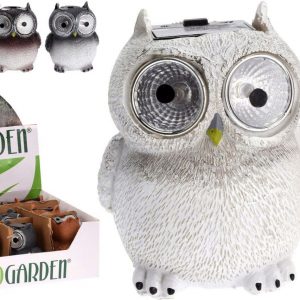 BUHO FAROL SOLAR PROGARDEN JARDIN