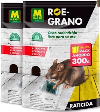 RATICIDA MASSO ROEGRANO B/150+150 GRS.