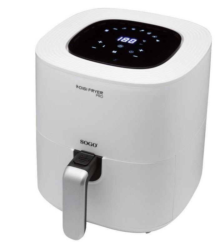 FREIDORA AIRE CALIENTE SOGO 5'5 LTS. 1700 W. DIGIFRYER PRO