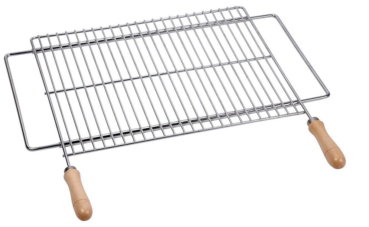 PARRILLA BARBACOA EXTENSIBLE 60X40 ZINCADA SAUVI
