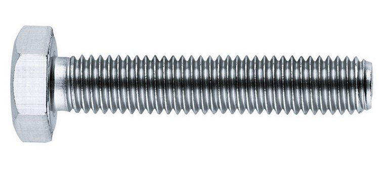 TORNILLO HEXAGONAL PRESION INDEX DIN933 10X100 50U