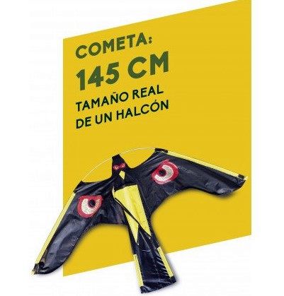 HALCON COMETA AHUYENTA PAJAROS MASSO