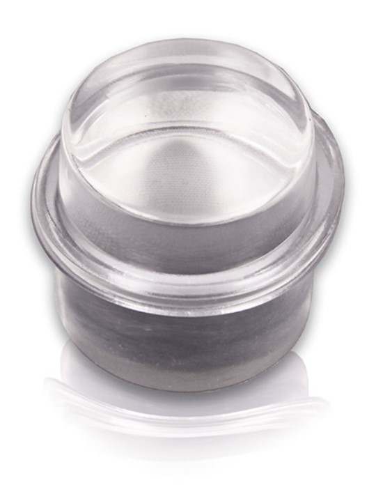 TOPE ADHESIVO B90230H CILINDRO METACRILATO TRANSPARENTE BRINOX
