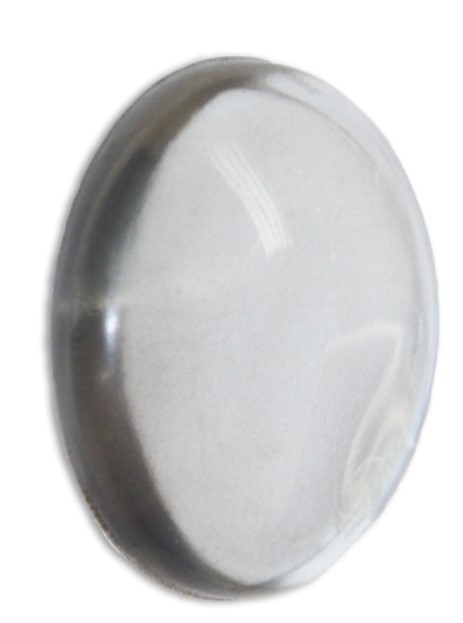 TOPE PROTECTOR PUERTAS/ PAREDES B90511H(40 MM)TRANSP. (B/2UDS.) BRINOX