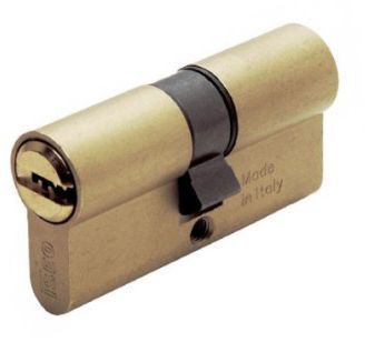 CILINDRO ISEO LATONADO R6 70MM. 35X35 LEVA LARGA