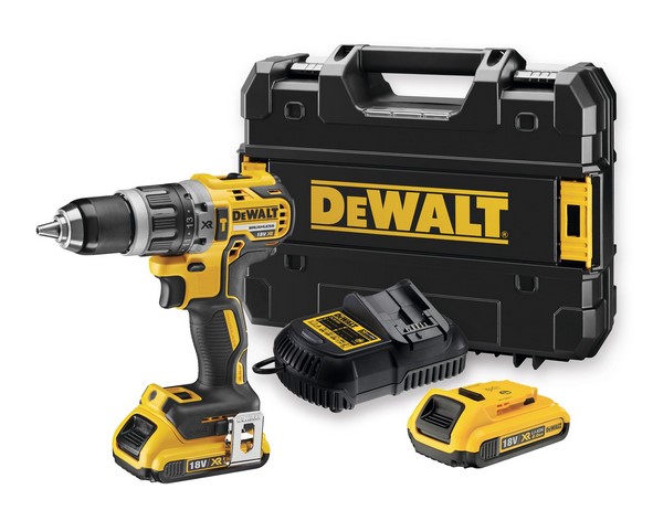 TALADRO PERCUTOR 18V. LIION 2AH DEWALT