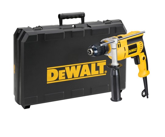 TALADRO PERCUTOR 710 W. CON MALETIN DEWALT