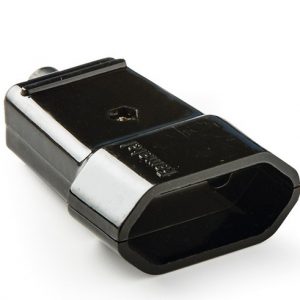 BASE ENCHUFE MOVIL 10A NEGRO REF.2002N