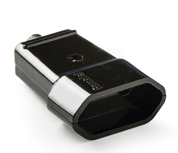 BASE ENCHUFE MOVIL 10A NEGRO REF.2002N
