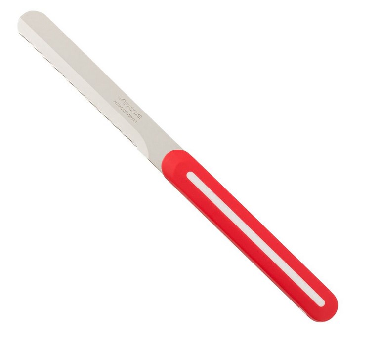 CUCHILLO ARCOS MESA ROJO/BLANCO 373652 (100 MM)